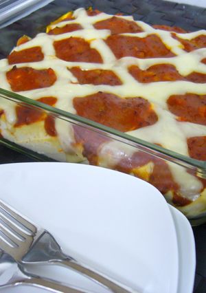 簡単☆一皿で3種のミートソースグラタン-レシピのメイン写真