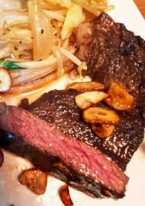 簡単☆本格ステーキの焼き方（フライパン）-レシピのメイン写真