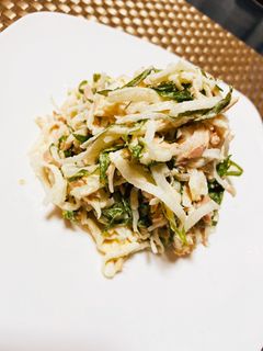 簡単♪大葉とツナの大根サラダ-レシピのメイン写真
