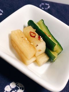 きゅうりと大根の甘酢漬け♡-レシピのメイン写真