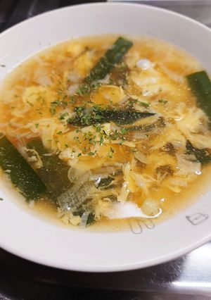 にら玉スープ-レシピのメイン写真