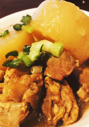 超簡単！鷄大根のビール煮込み-レシピのメイン写真