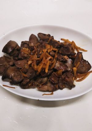 簡単！ねっとり鶏レバー (甘露煮)-レシピのメイン写真