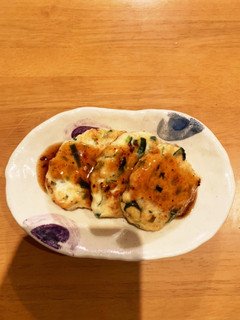 鶏ひき肉と江戸菜のフワフワつくね-レシピのメイン写真