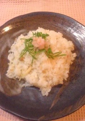 新生姜と梅干のさっぱり炊き込みご飯-レシピのメイン写真