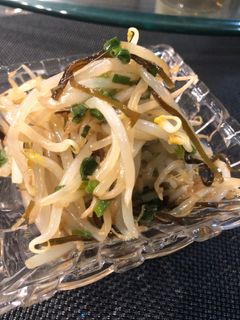もやしの塩昆布炒め-レシピのメイン写真