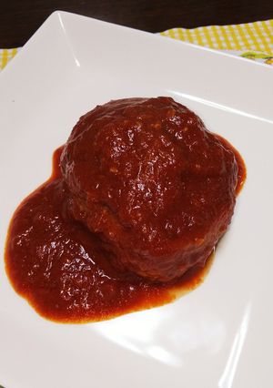 煮込みハンバーグ(エリンギを舞茸に)-レシピのメイン写真