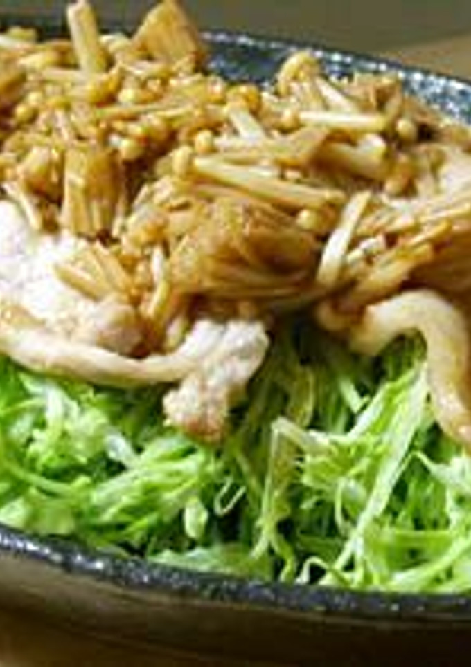 豚のしょうが焼き♪（えのきソース）-レシピのメイン写真