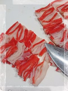 カニかまのほぐし方-レシピのメイン写真