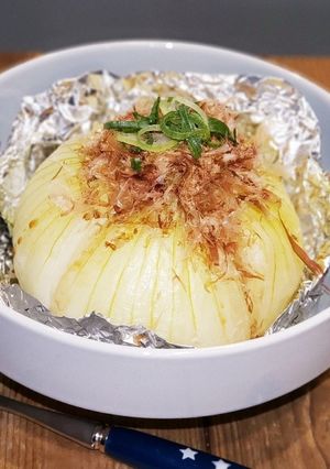 簡単！時短！新玉ねぎのホイル焼き♪-レシピのメイン写真