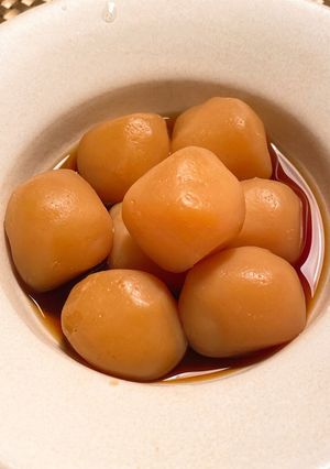 玉こんにゃくの煮物-レシピのメイン写真