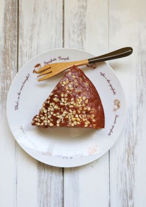 HM使用！簡単おやつ☆ココアバナナケーキ-レシピのメイン写真