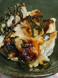 超簡単☆むね肉の味噌マヨ大葉焼き-レシピのメイン写真