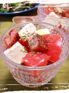 クリチとベーコンの簡単カプレーゼ風☆-レシピのメイン写真