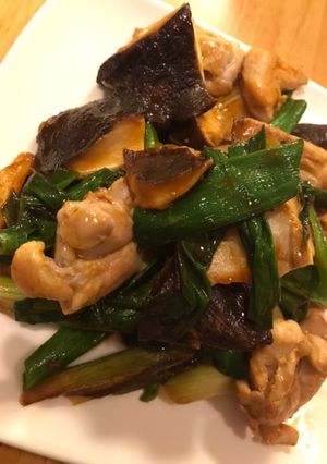 わけぎと鶏肉のオイスター炒め-レシピのメイン写真