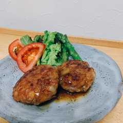 豚ミンチで和風ハンバーグ　簡単　つくね-レシピのメイン写真
