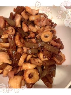 竹輪と蒟蒻の鶏肉煮-レシピのメイン写真