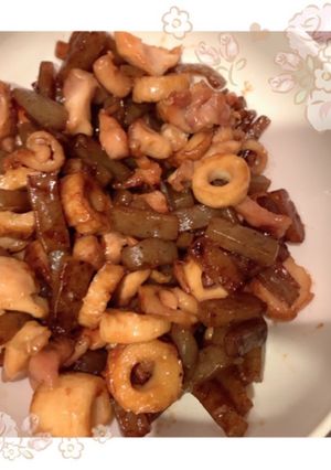 竹輪と蒟蒻の鶏肉煮-レシピのメイン写真
