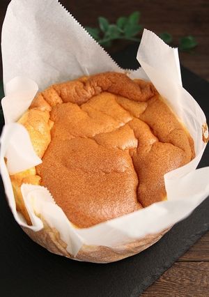 簡単！ＨＭ☆半熟スフレチーズケーキ-レシピのメイン写真