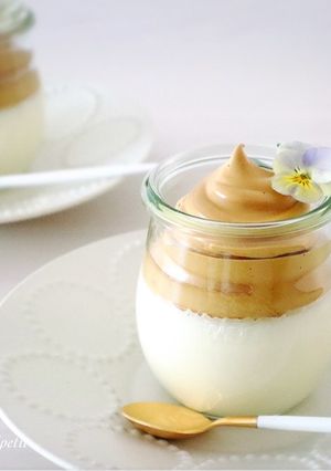 火を使わず<簡単>タルゴナコーヒープリン-レシピのメイン写真