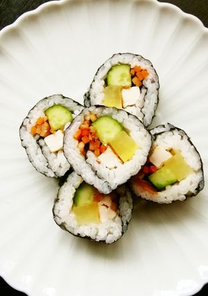 精進韓国のり巻き(キンパ)-レシピのメイン写真