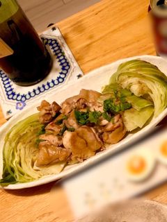 超簡単!本格的!春キャベツと鶏肉の蒸し煮-レシピのメイン写真