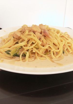 レモンのクリームパスタ-レシピのメイン写真