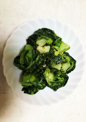 簡単!春キャベツの茹でサラダ-レシピのメイン写真