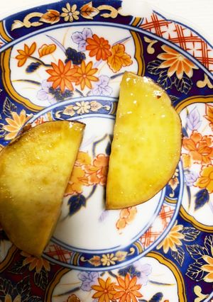 レンジ食べ切り量のさつま芋甘煮-レシピのメイン写真