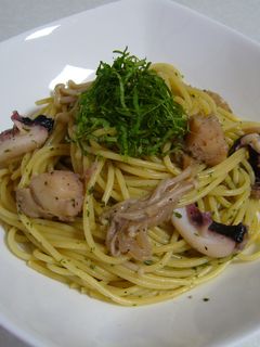 イカと大葉の和風パスタ-レシピのメイン写真