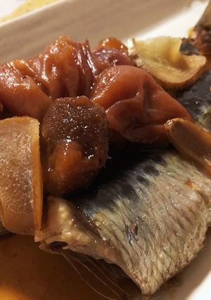 いわしのやわらかふっくら圧力鍋で梅肉煮-レシピのメイン写真