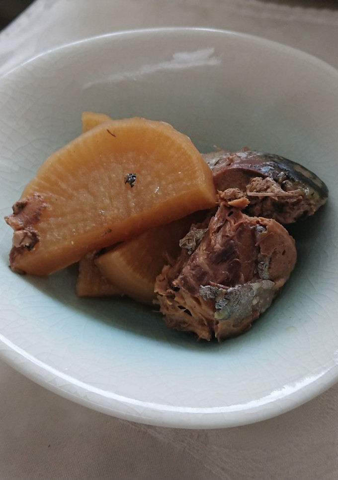 簡単 サバ缶と 冷凍 大根の煮物-レシピのメイン写真