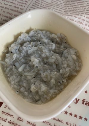 離乳食　しらすあんかけ（もぐもぐ期）-レシピのメイン写真
