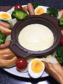彩りたっぷりチーズフォンデュ!(^^)!-レシピのメイン写真