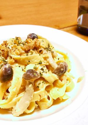 生クリームも卵も使わないフィットチーネ-レシピのメイン写真