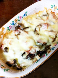 きのことベーコンのチーズ焼き-レシピのメイン写真