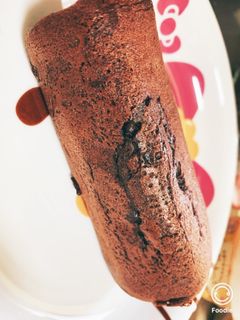 チョコバナナバウムクーヘン-レシピのメイン写真