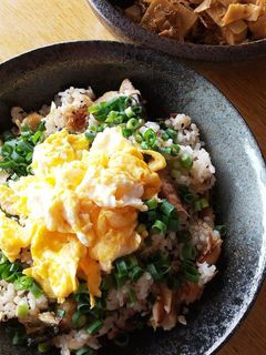 鯖の塩焼き ごま焼きめし-レシピのメイン写真