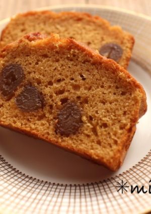 mきな粉たっぷり！しっとりパウンドケーキ-レシピのメイン写真