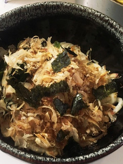 かつおぶしわっさり釜玉うどん-レシピのメイン写真