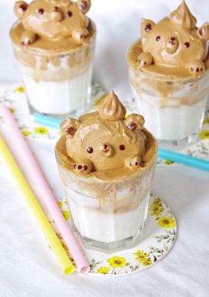 ダルゴナコーヒーアート-レシピのメイン写真