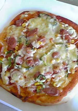 娘たちのランチ*ピザ-レシピのメイン写真