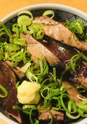 カツオのたたき切り身の丼●海苔まぜごはん-レシピのメイン写真