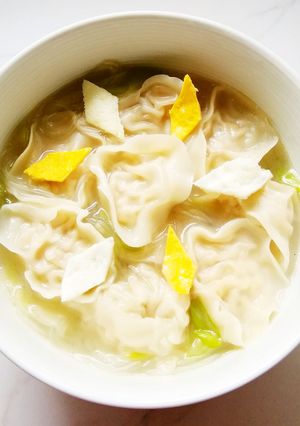 韓国餃子スープ・マンドゥクッ만두국-レシピのメイン写真