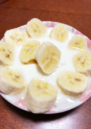 豆乳ヨーグルト甘熟王バナナ-レシピのメイン写真