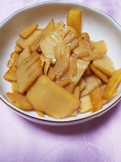 簡単 タケノコ(筍)のメンマ風-レシピのメイン写真
