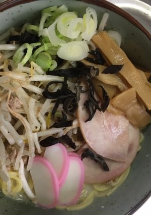 スパゲッティで豚骨ラーメン-レシピのメイン写真