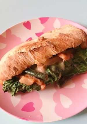 簡単バインミー風お惣菜パン-レシピのメイン写真