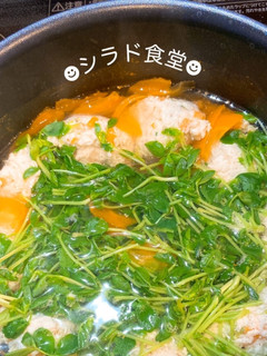 メインにもなる!具沢山鶏団子春雨スープ-レシピのメイン写真