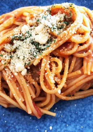 土鍋で簡単!モッチモチパスタ-レシピのメイン写真